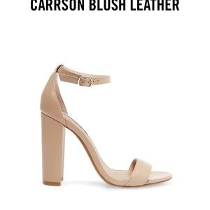 Steve Madden - “Carrson Blush” Leather Heels